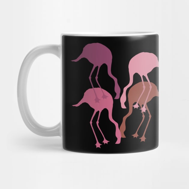 Pink Flamingo Camouflage Pattern by IvyLilyArt